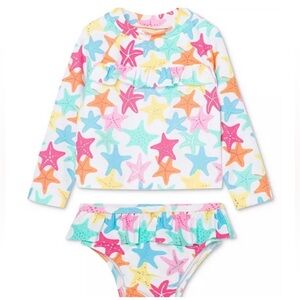 Little Me Colorful Starfish Kids Swim Set